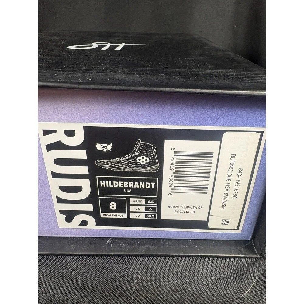 Rudis Sarah Hildebrandt USA Wrestling Shoes Women’s 8 Men’s 6.5 Patriotic Train